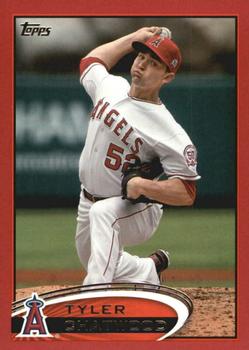2012 Topps - Red #317 Tyler Chatwood Front