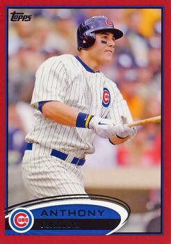 2012 Topps - Red #334 Anthony Rizzo Front