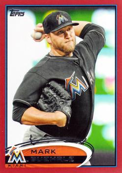 2012 Topps - Red #355 Mark Buehrle Front