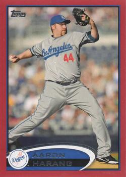 2012 Topps - Red #357 Aaron Harang Front