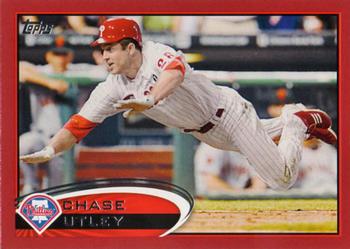 2012 Topps - Red #361 Chase Utley Front