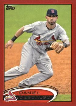 2012 Topps - Red #372 Daniel Descalso Front