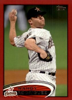 2012 Topps - Red #382 Wandy Rodriguez Front
