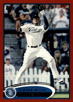 2012 Topps - Red #419 Cameron Maybin Front