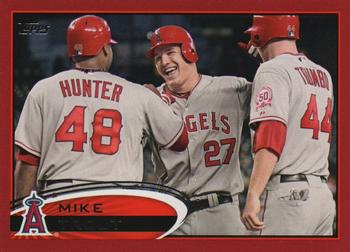 2012 Topps - Red #446 Mike Trout Front