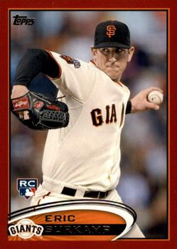 2012 Topps - Red #459 Eric Surkamp Front