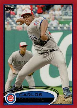 2012 Topps - Red #485 Carlos Marmol Front