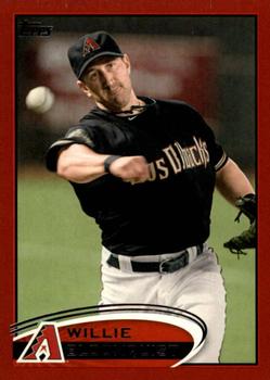 2012 Topps - Red #515 Willie Bloomquist Front