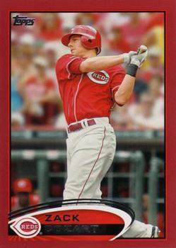 2012 Topps - Red #557 Zack Cozart Front