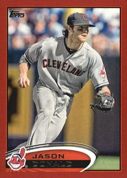 2012 Topps - Red #566 Jason Donald Front