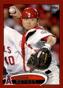2012 Topps - Red #597 Hank Conger Front