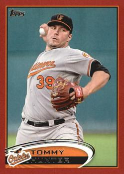 2012 Topps - Red #625 Tommy Hunter Front