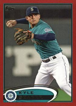 2012 Topps - Red #645 Kyle Seager Front