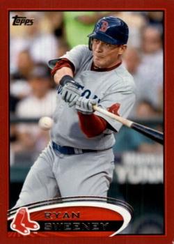 2012 Topps - Red #651 Ryan Sweeney Front