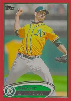 2012 Topps - Red #652 Grant Balfour Front