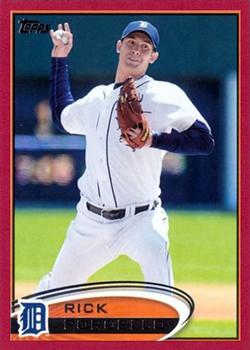 2012 Topps - Red #82 Rick Porcello Front
