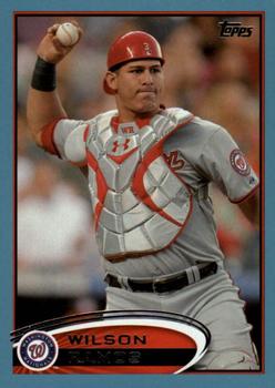 2012 Topps - Blue #12 Wilson Ramos Front