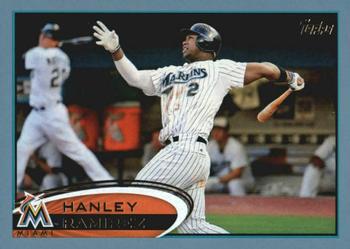 2012 Topps - Blue #60 Hanley Ramirez Front