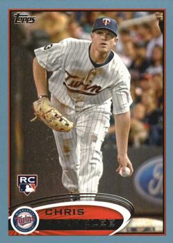 2012 Topps - Blue #95 Chris Parmelee Front