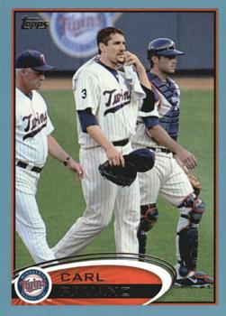 2012 Topps - Blue #164 Carl Pavano Front