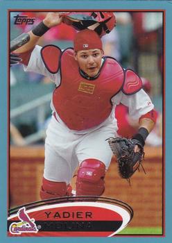 2012 Topps - Blue #174 Yadier Molina Front