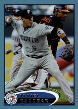 2012 Topps - Blue #229 Yunel Escobar Front