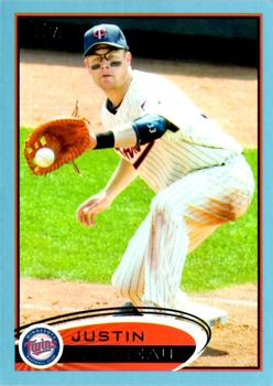 2012 Topps - Blue #230 Justin Morneau Front