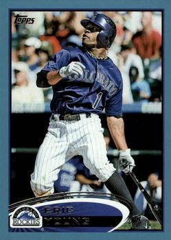 2012 Topps - Blue #242 Eric Young Front