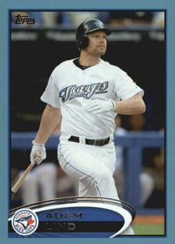 2012 Topps - Blue #245 Adam Lind Front
