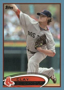 2012 Topps - Blue #247 Clay Buchholz Front