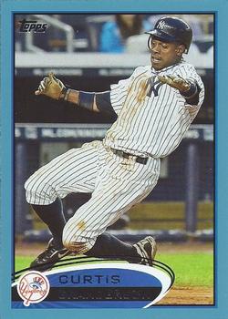 2012 Topps - Blue #290 Curtis Granderson Front