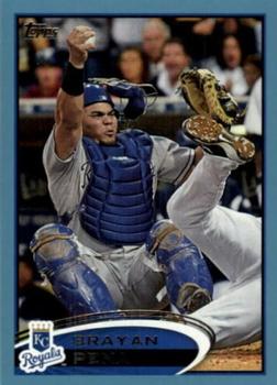 2012 Topps - Blue #296 Brayan Pena Front