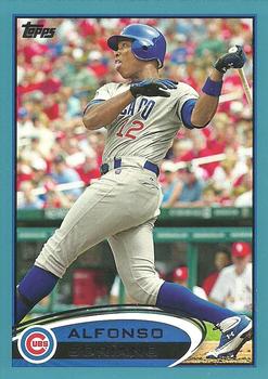 2012 Topps - Blue #348 Alfonso Soriano Front