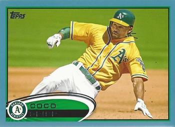 2012 Topps - Blue #374 Coco Crisp Front