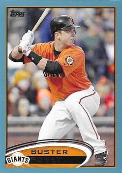 2012 Topps - Blue #398 Buster Posey Front