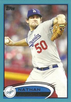 2012 Topps - Blue #405 Nathan Eovaldi Front