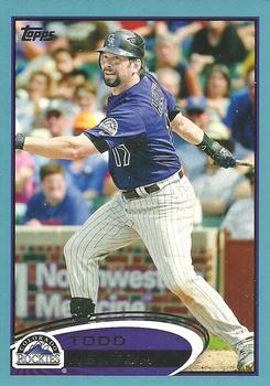 2012 Topps - Blue #416 Todd Helton Front
