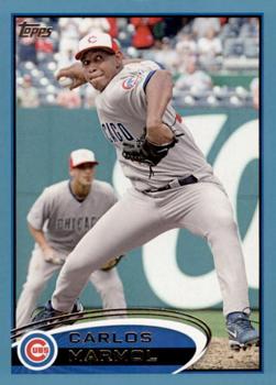 2012 Topps - Blue #485 Carlos Marmol Front