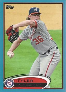 2012 Topps - Blue #503 Tyler Clippard Front