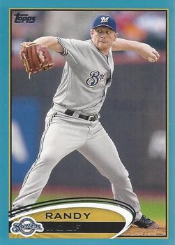 2012 Topps - Blue #545 Randy Wolf Front