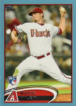 2012 Topps - Blue #558 Wade Miley Front
