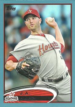 2012 Topps - Blue #560 J.A. Happ Front