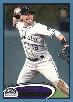 2012 Topps - Blue #593 Marco Scutaro Front