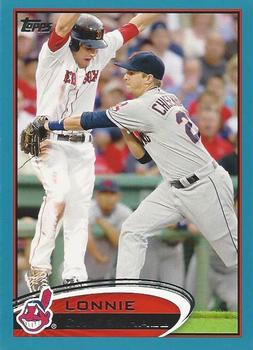 2012 Topps - Blue #603 Lonnie Chisenhall Front