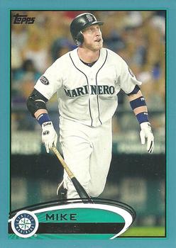 2012 Topps - Blue #606 Mike Carp Front