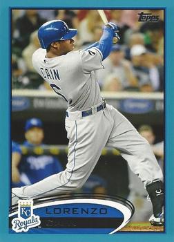 2012 Topps - Blue #609 Lorenzo Cain Front
