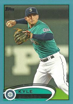 2012 Topps - Blue #645 Kyle Seager Front