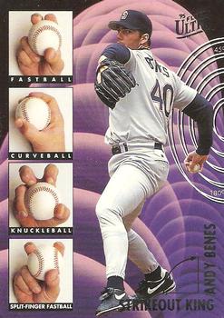 1995 Ultra - Strikeout Kings #1 Andy Benes Front