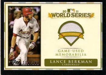 2012 Topps - World Champion Relics #WCR-LB Lance Berkman Front