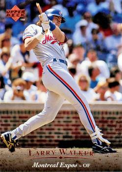 1995 Upper Deck #82 Larry Walker Front